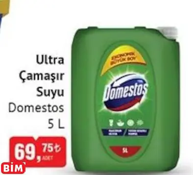 DOMESTOS ULTRA ÇAMAŞIR SUYU DOMESTOS ULTRA ÇAMAŞIR SUYU